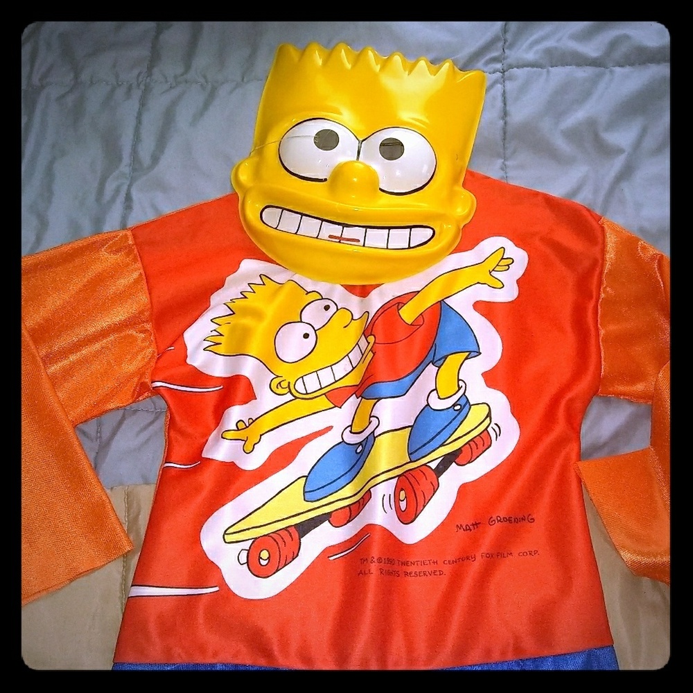 Vintage Bart Simpson Costume